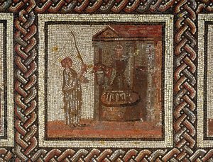 A Millstone Turned by a Donkey, from Saint-Romain-en-Gal